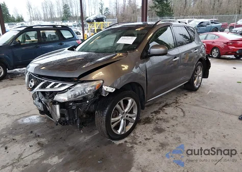 2013 Nissan Murano Le z USA, uszkodzony, nr VIN JN8AZ1MW7DW313231